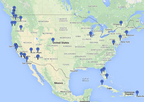 United States Travel Map